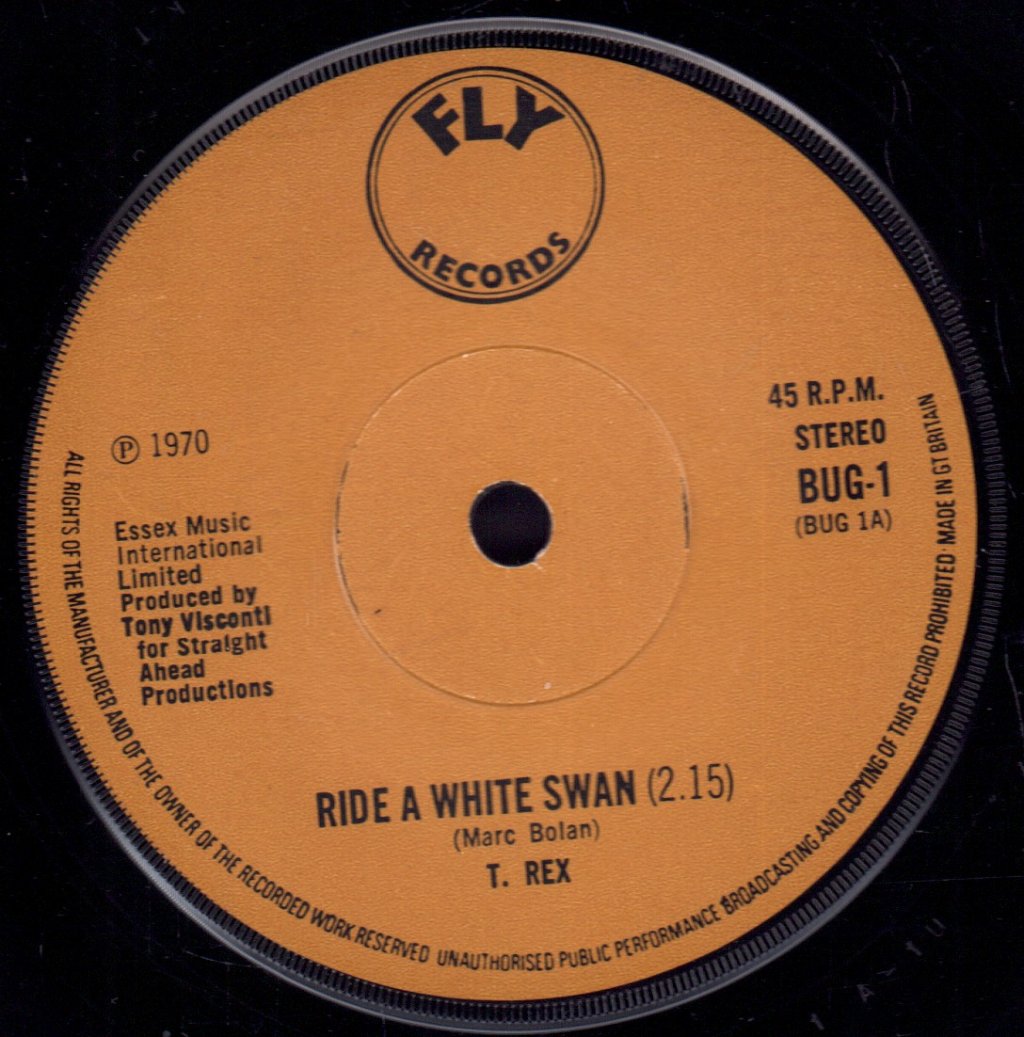 T Rex - Ride A White Swan - 7 Inch