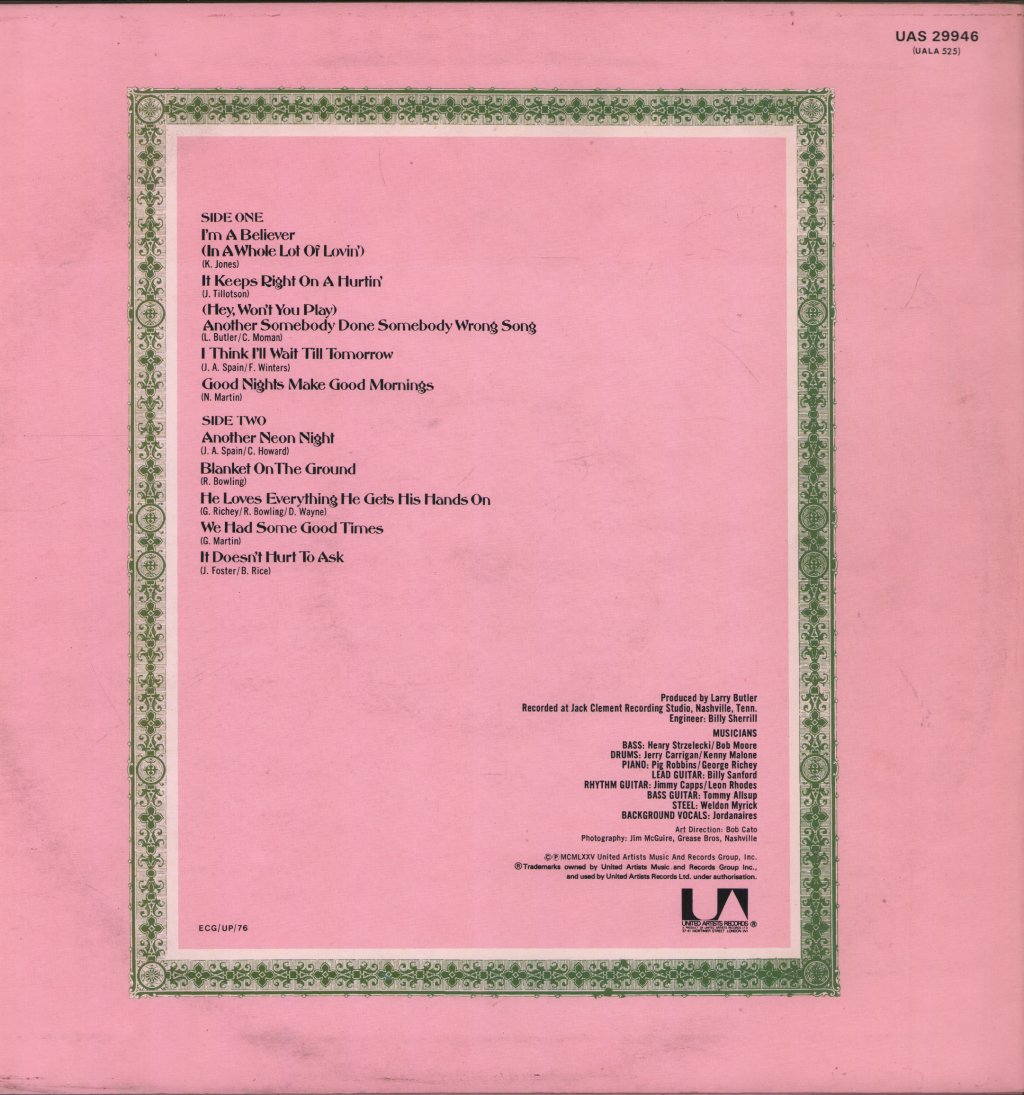 Jean Shepard - I'm A Believer - Lp