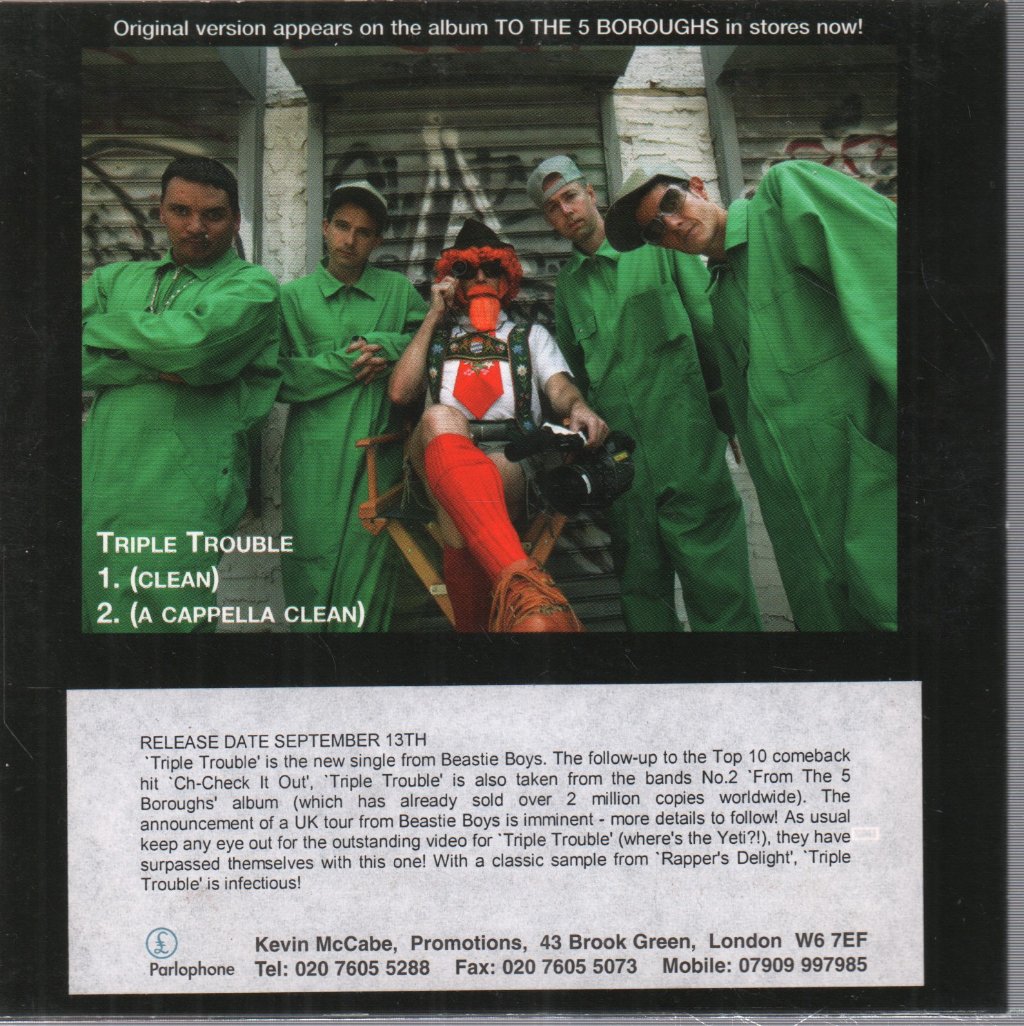 Beastie Boys - Triple Trouble - Cd