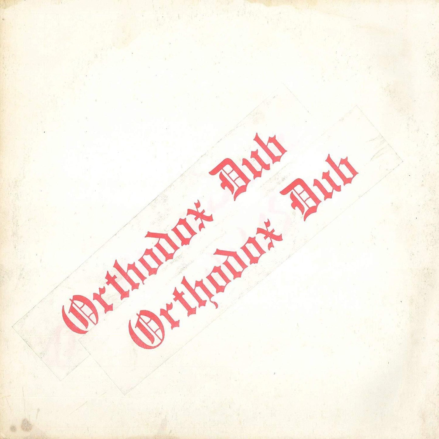 Errol Brown - Orthodox Dub - Lp