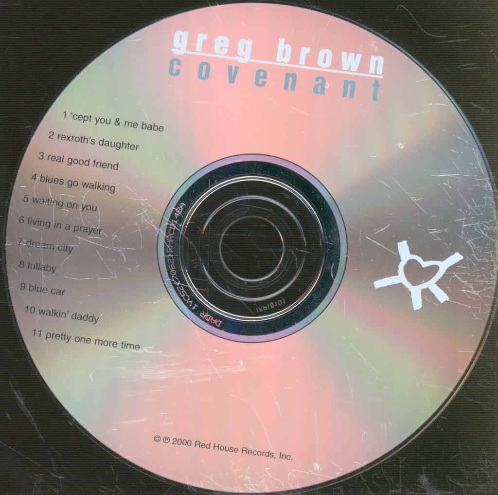 Greg Brown - Covenant - Cd