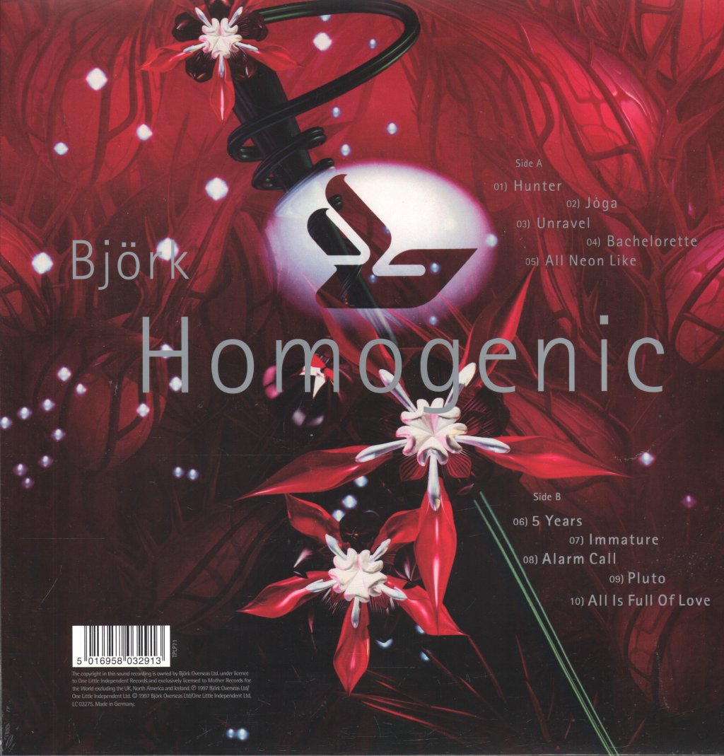 Björk - Homogenic - Lp