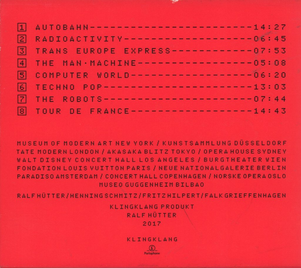 Kraftwerk - 3-D (1 2 3 4 5 6 7 8) - Cd