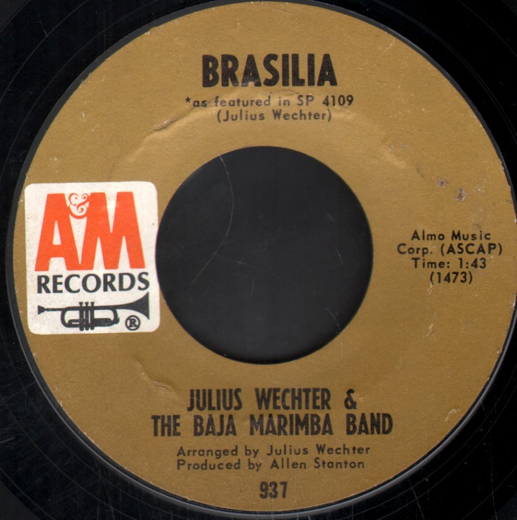 Julius Wechter & The Baja Marimba Band - Yes Sir, That's My Baby - 7 Inch