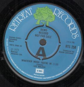 Les Walker - Whatever Mood You're In - 7 Inch