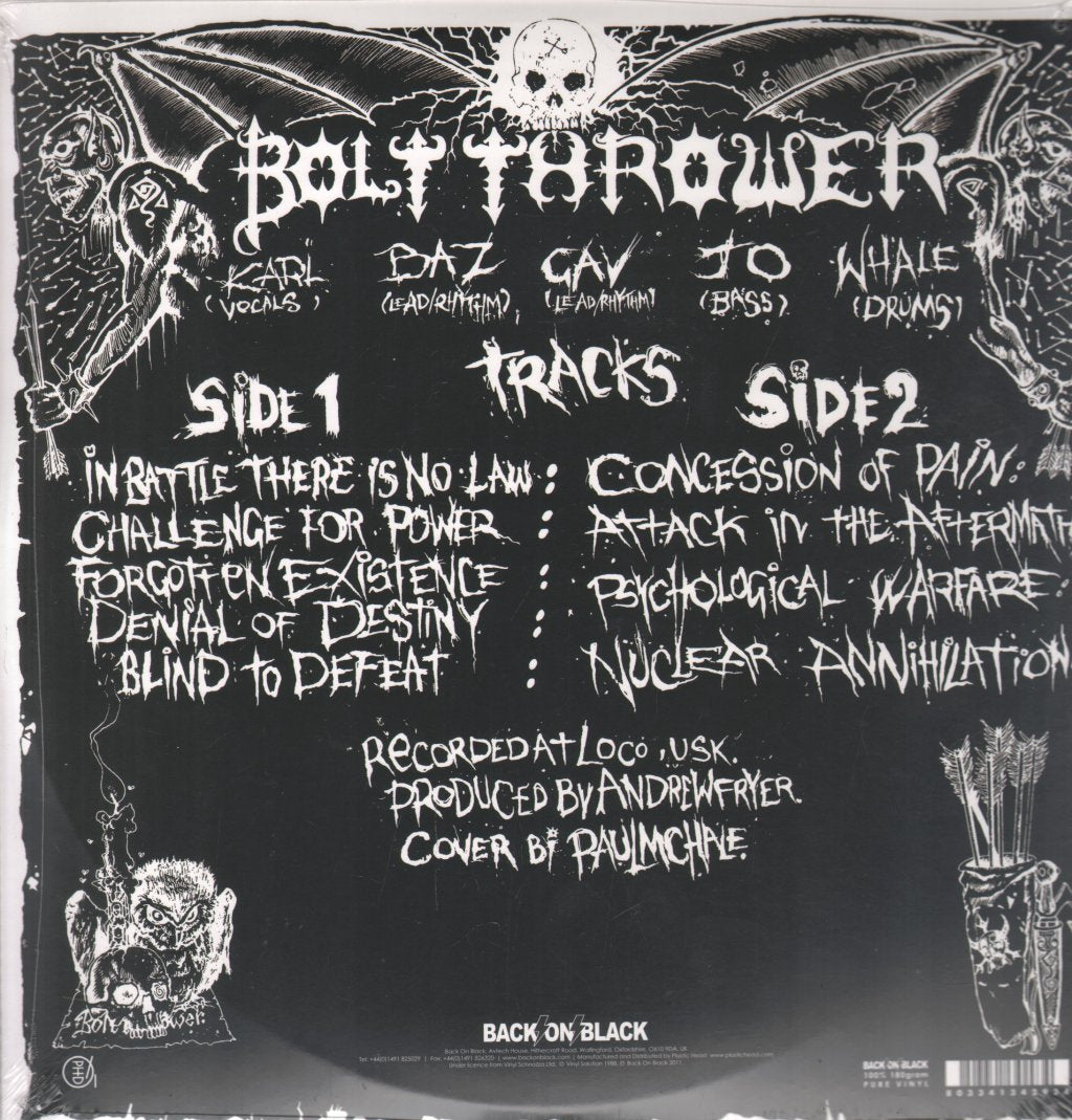 Bolt Thrower - In Battle There Is No Law! - Lp