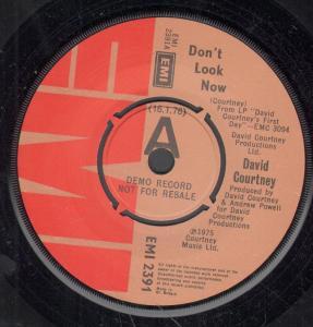 David Courtney - Don't Look Now - 7 Inch