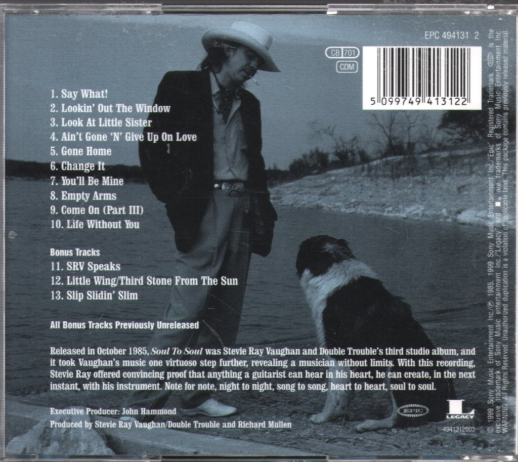Stevie Ray Vaughan & Double Trouble - Soul To Soul - Cd
