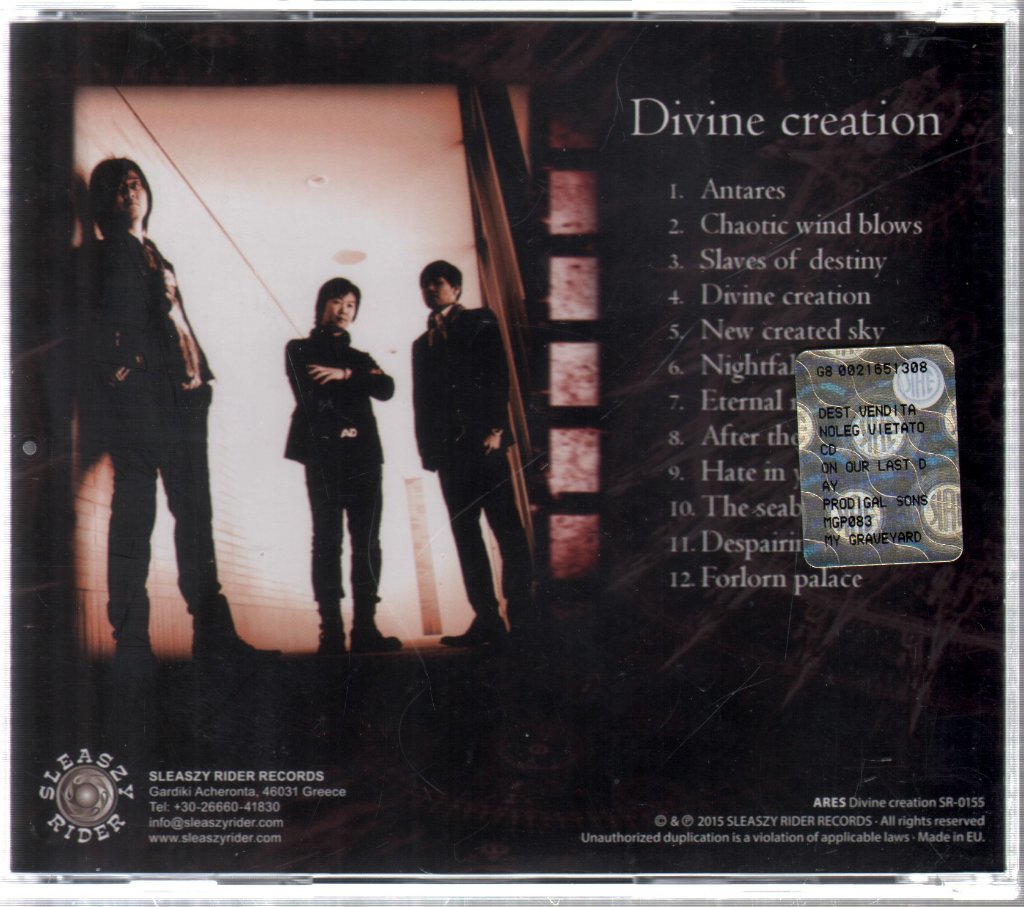 Ares - Divine Creation - Cd