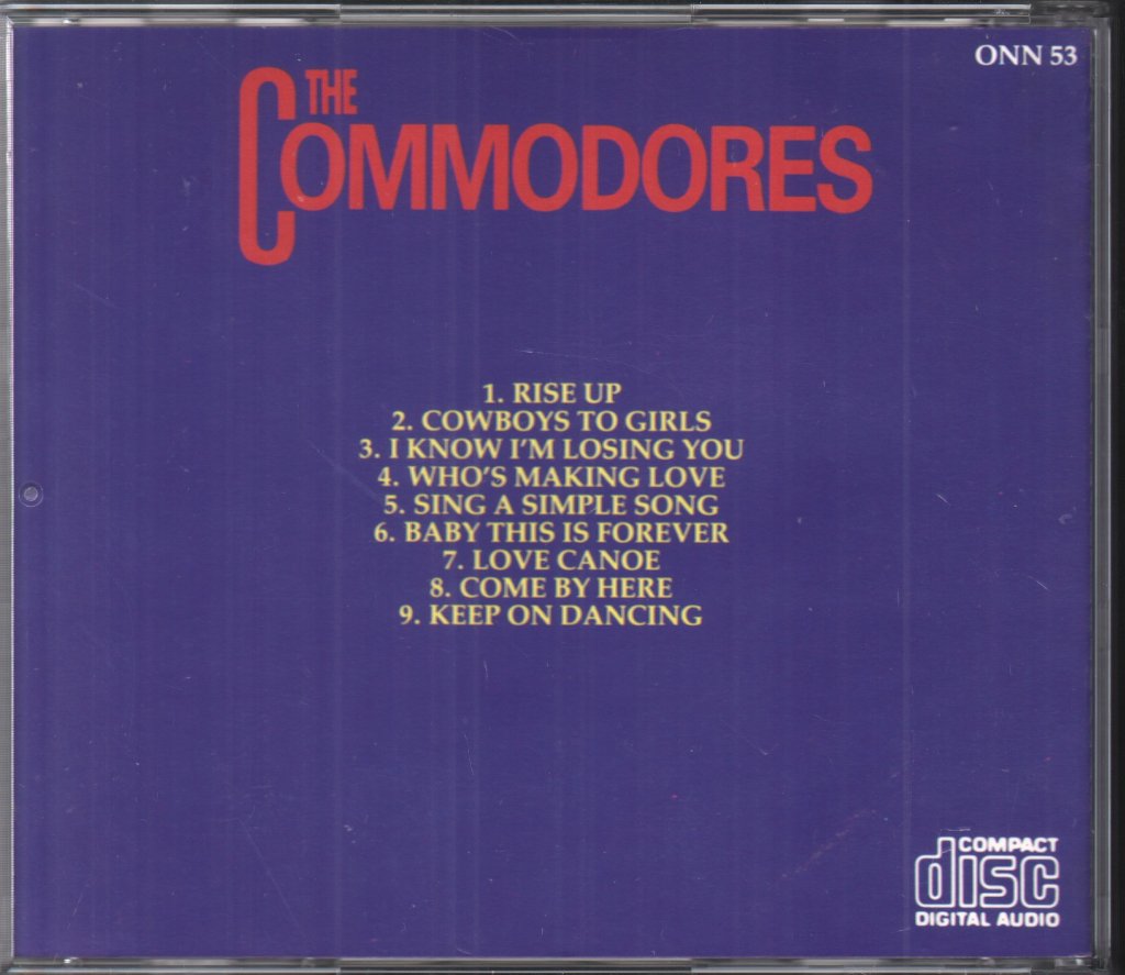 Commodores - Commodores - Cd