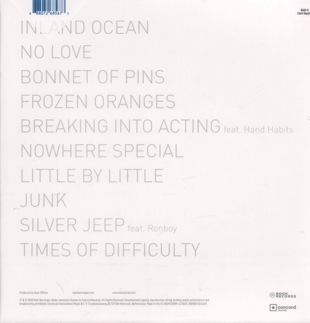 Matt Berninger - Get Sunk - Lp