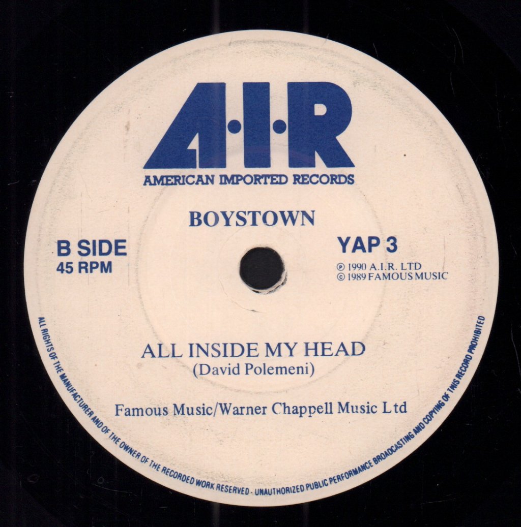 Boystown - Way Of The World - 7 Inch