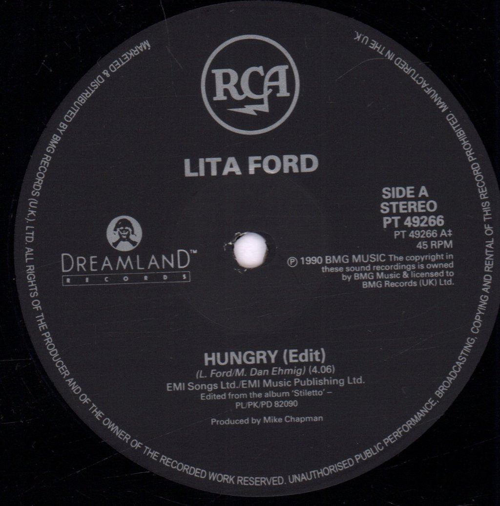 Lita Ford - Hungry - 12 Inch