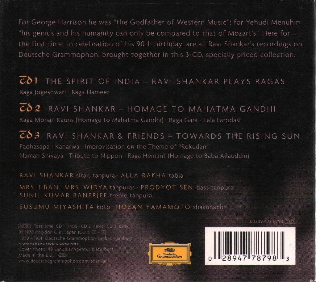 Ravi Shankar - Master - Cd Set