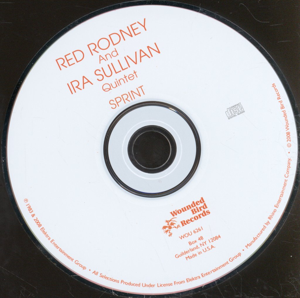 Red Rodney And Ira Sullivan Quintet - Sprint - Cd