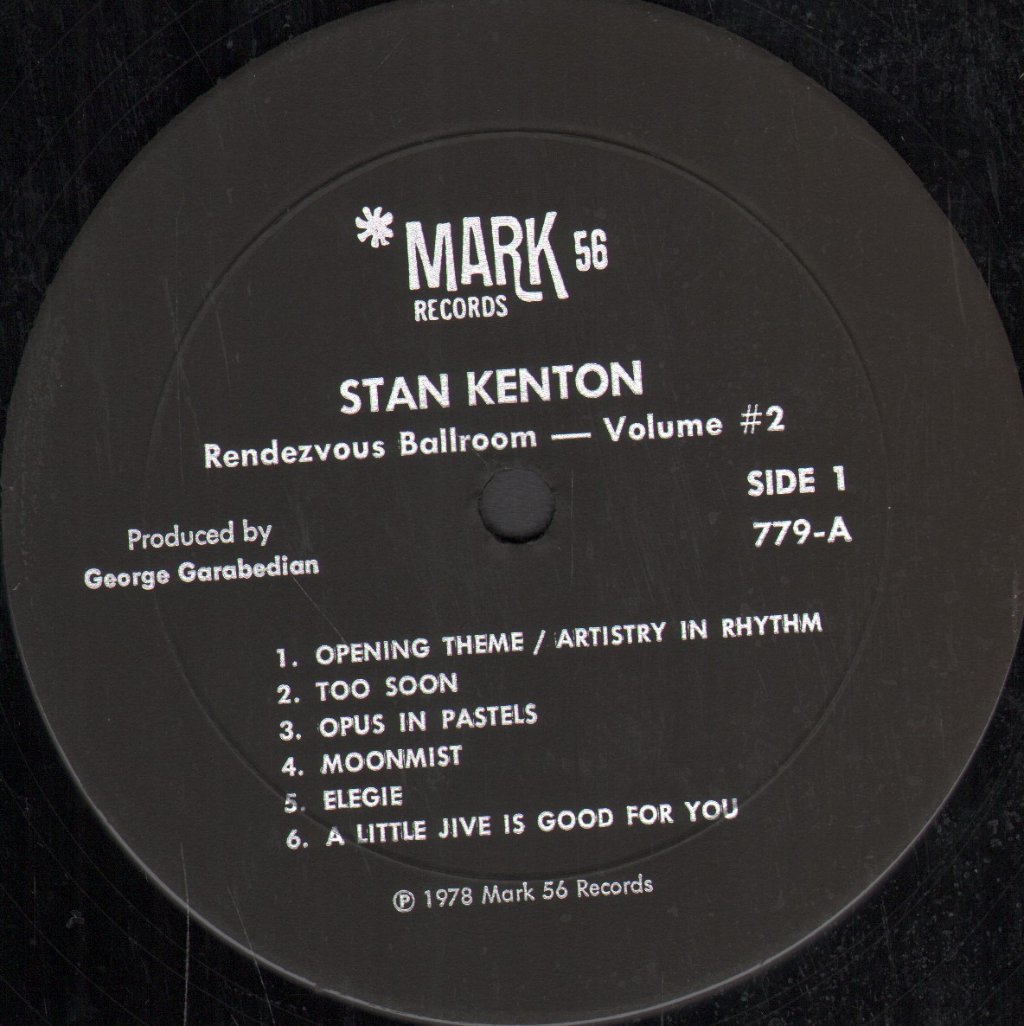 Stan Kenton - Rendezvous Ballroom 1941, Volume Two - Lp