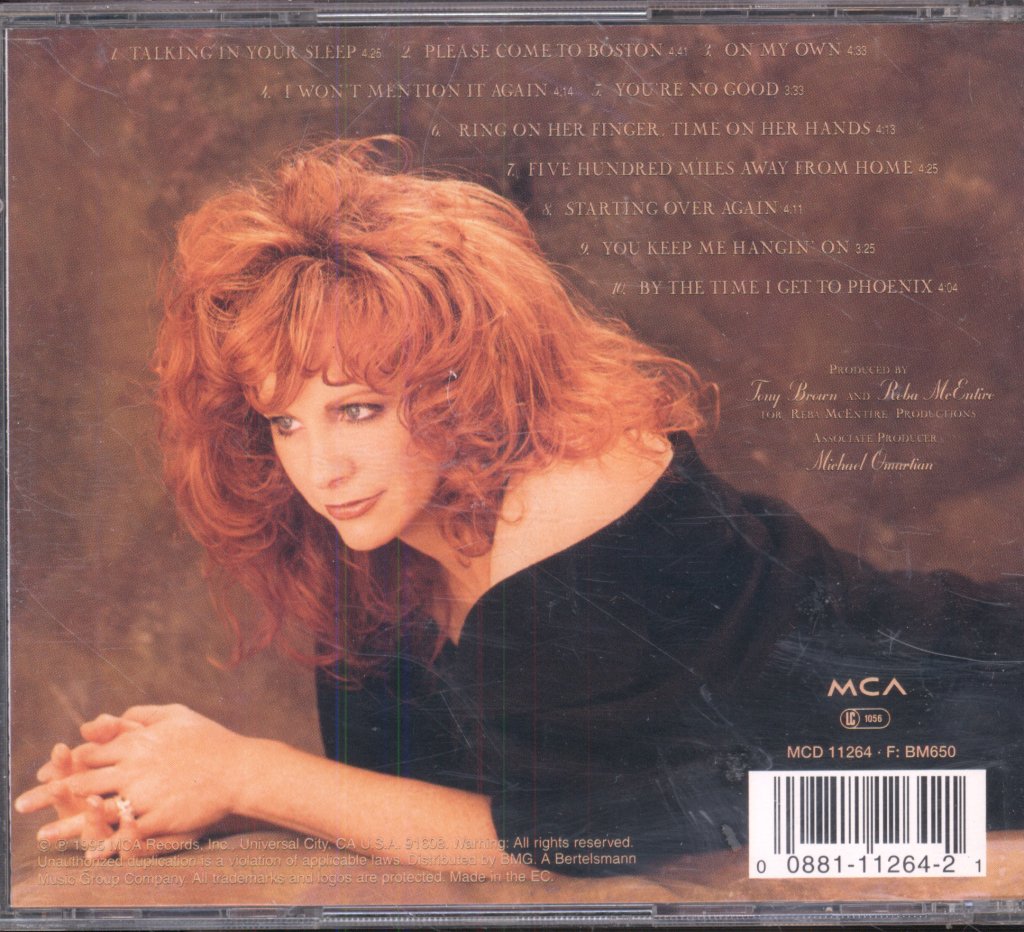 Reba McEntire - Starting Over - Cd