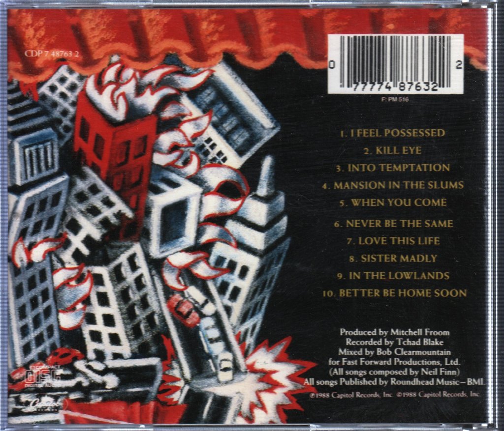 Crowded House - Temple Of Low Men - Cd