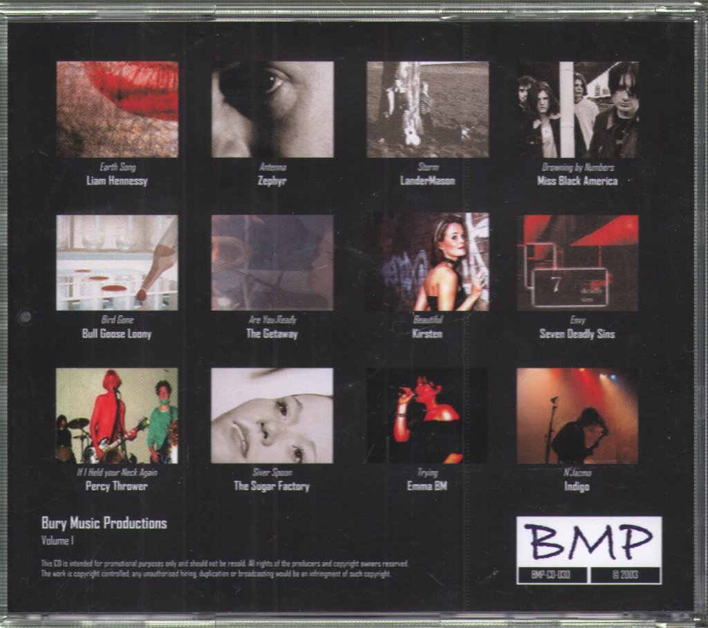 Various Artists - Bury Music Productions Volume 1 - Cd