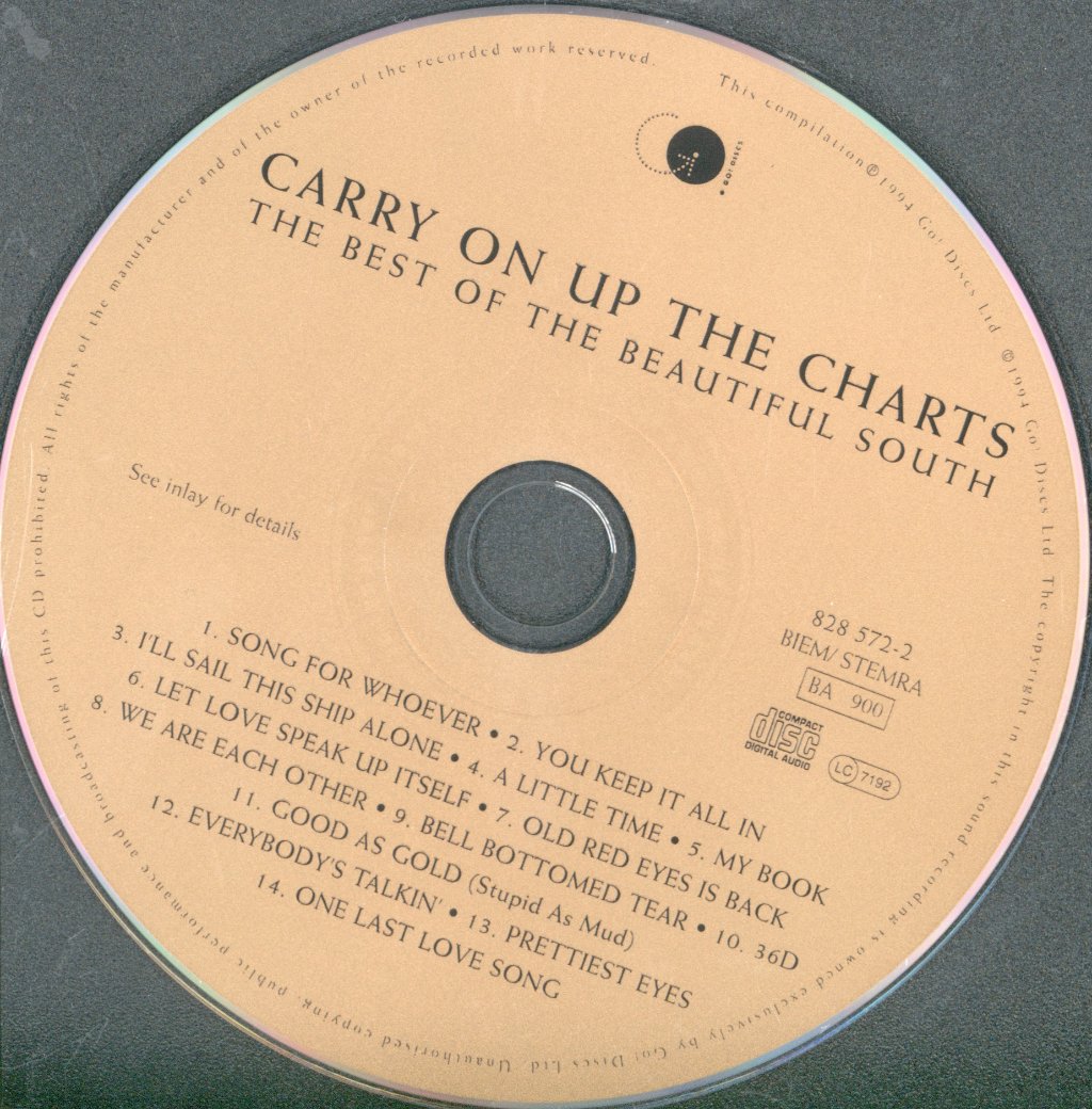 Beautiful South - Carry On Up The Charts - Cd