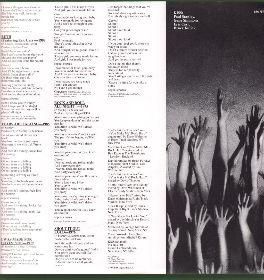 Kiss - Smashes, Thrashes & Hits - Lp