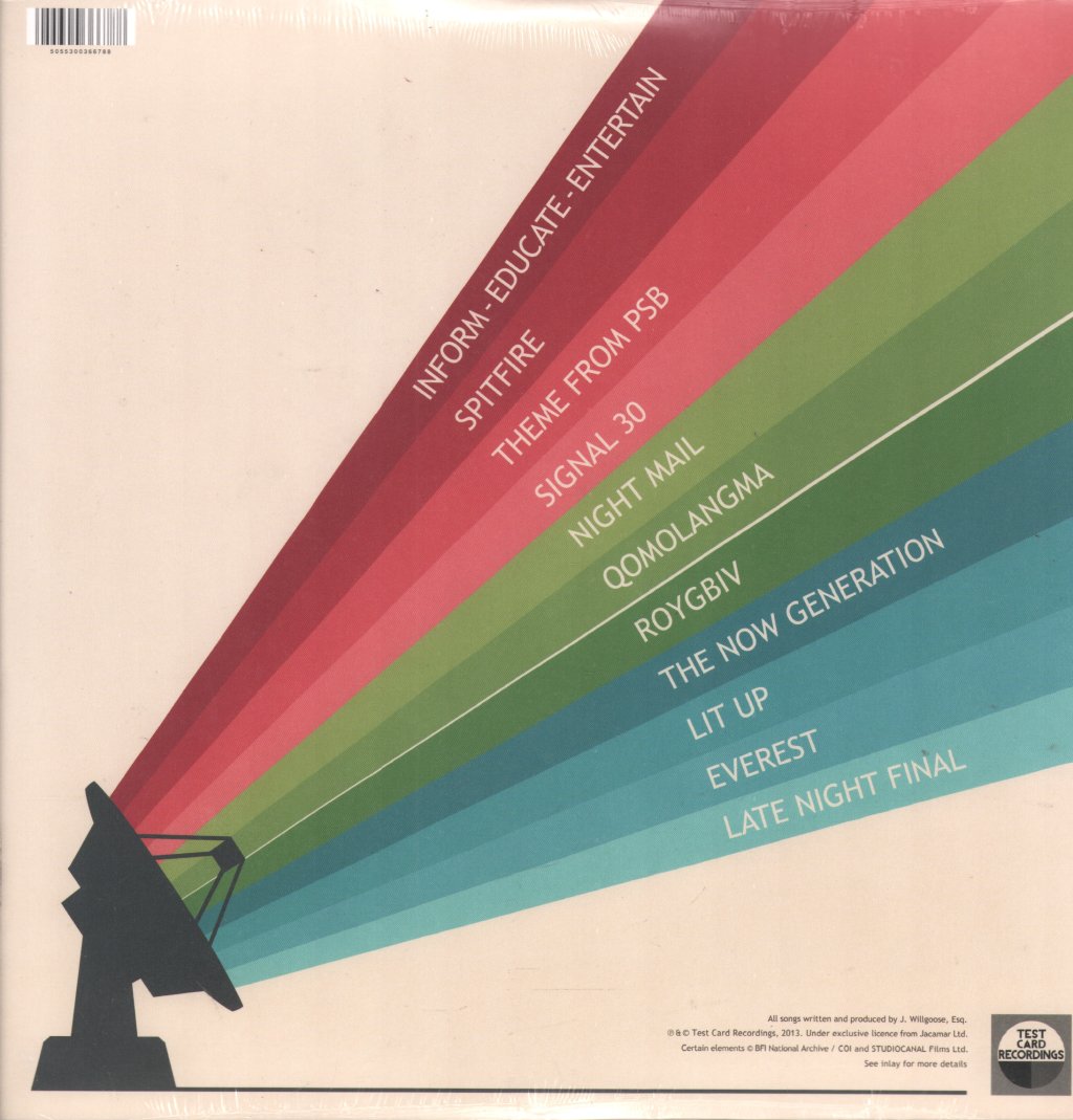 Public Service Broadcasting - Inform Educate Entertain - Lp