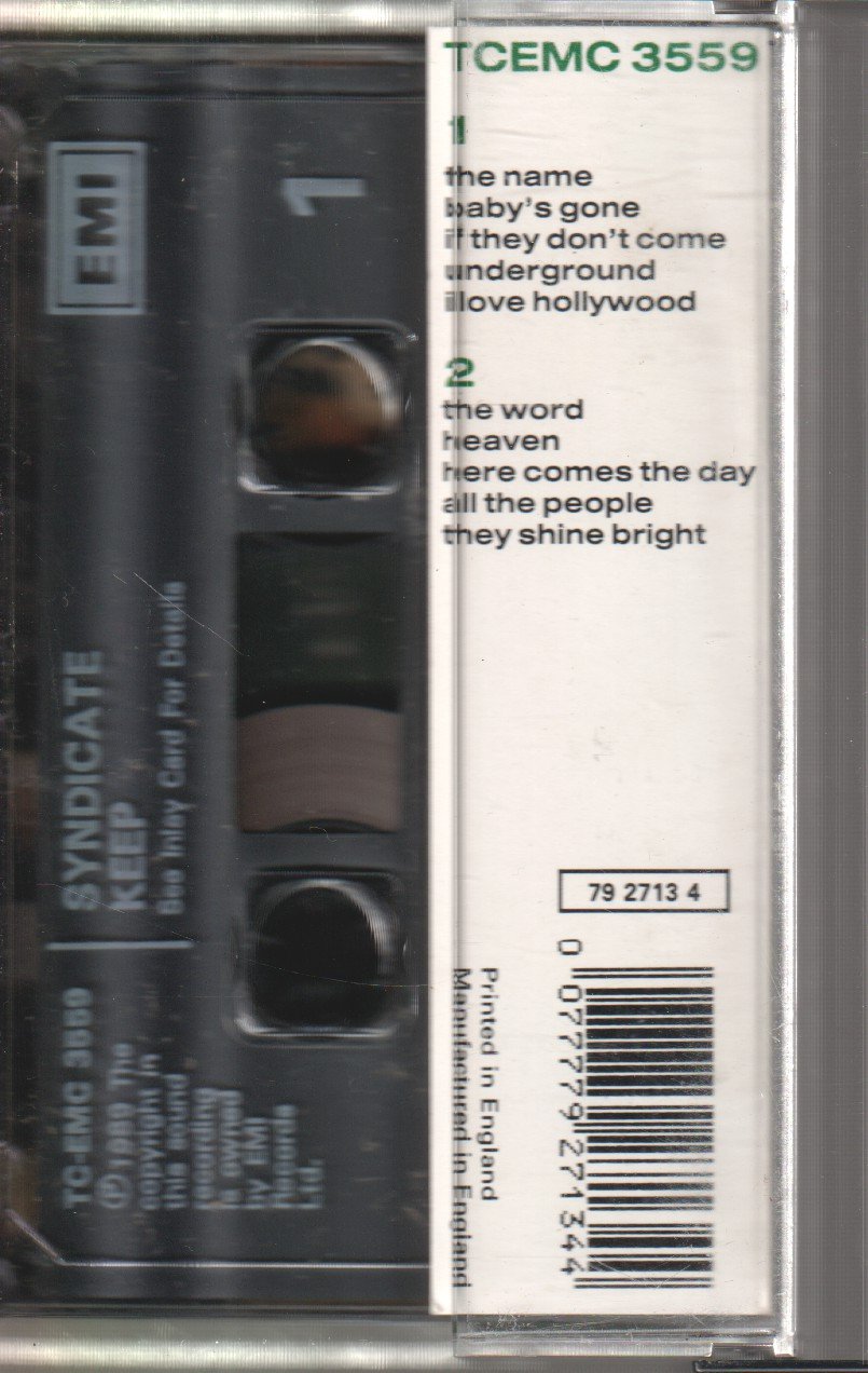 Syndicate (80'S Group) - Keep - Cassette