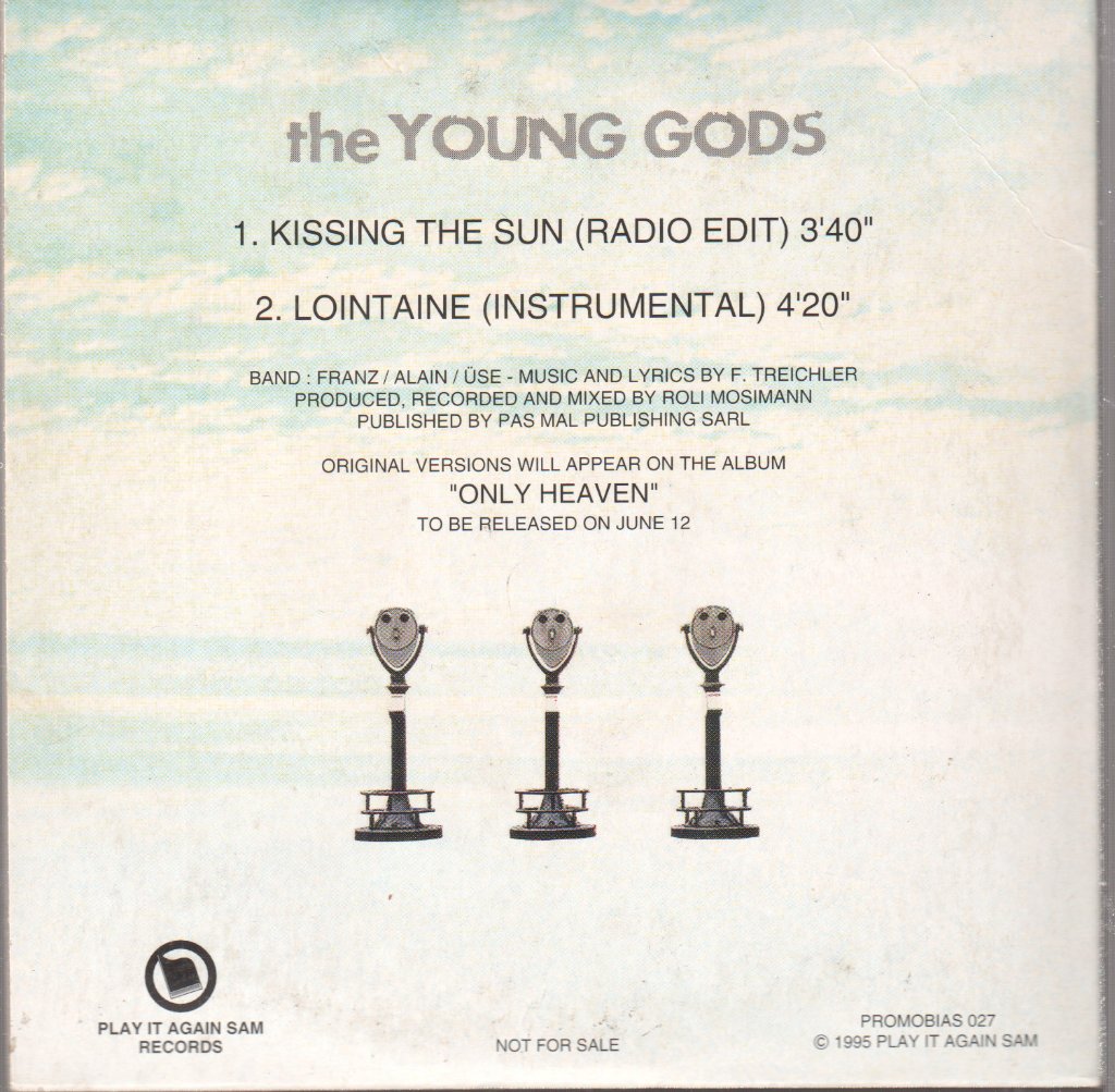 Young Gods - Kissing The Sun - Cd