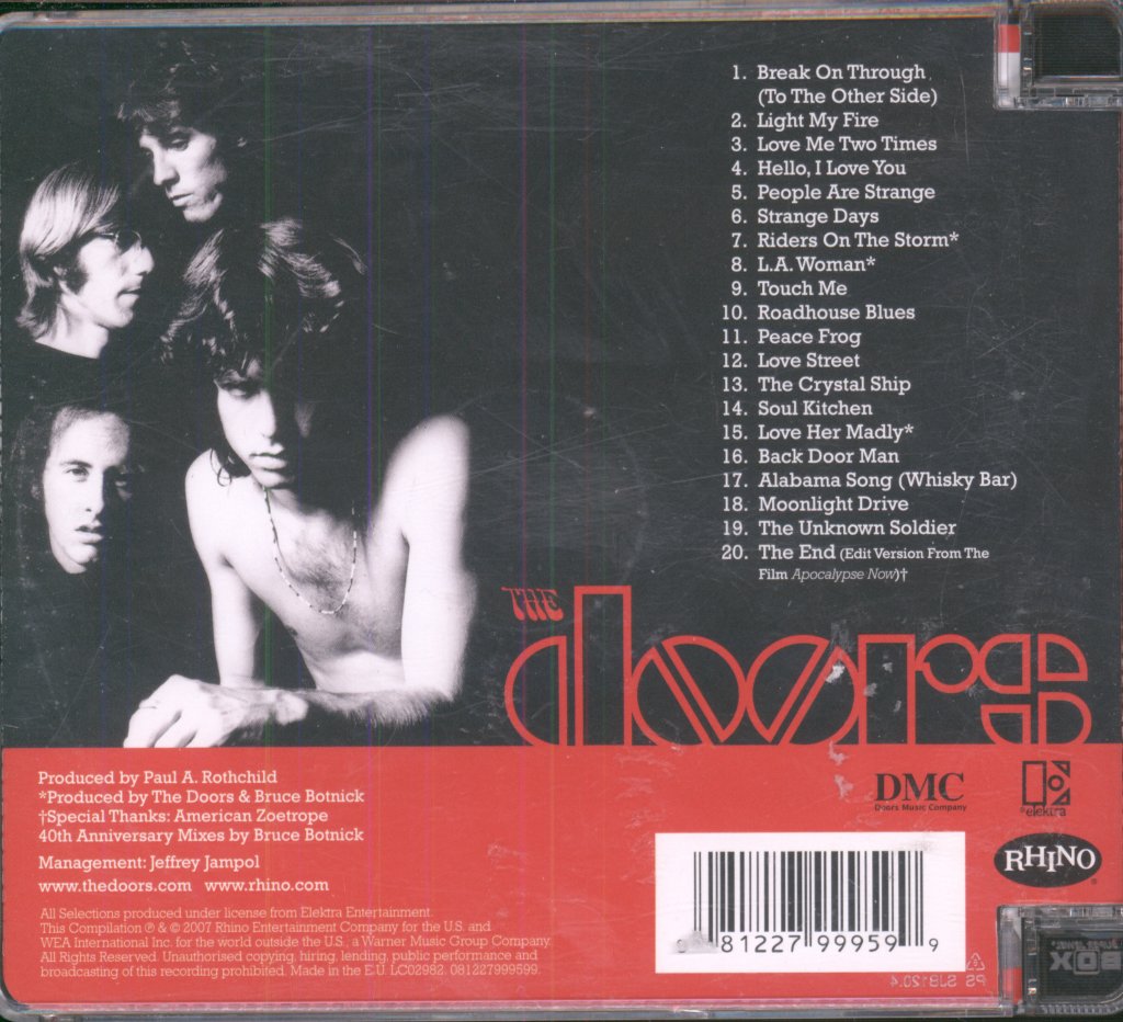 Doors - Very Best Of The Doors - Cd