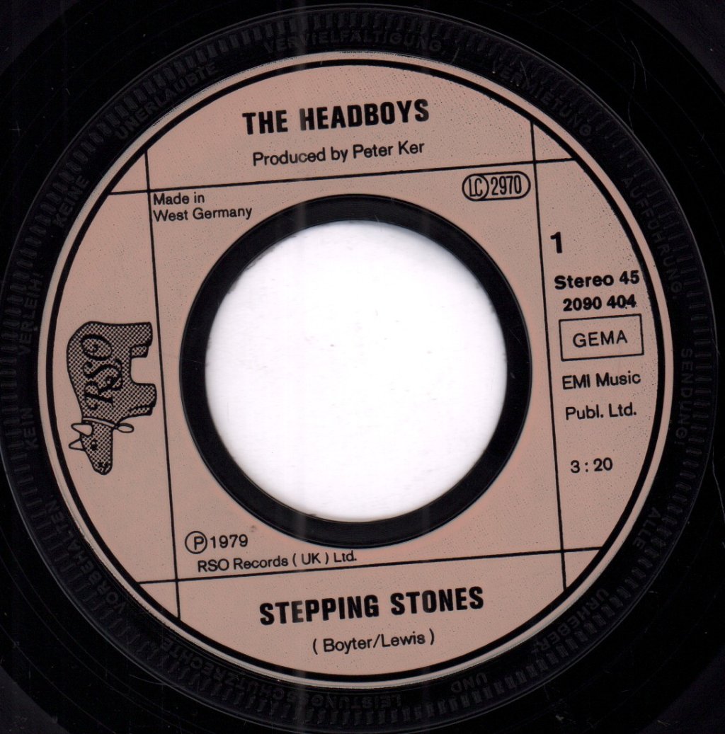 Headboys - Stepping Stones - 7 Inch