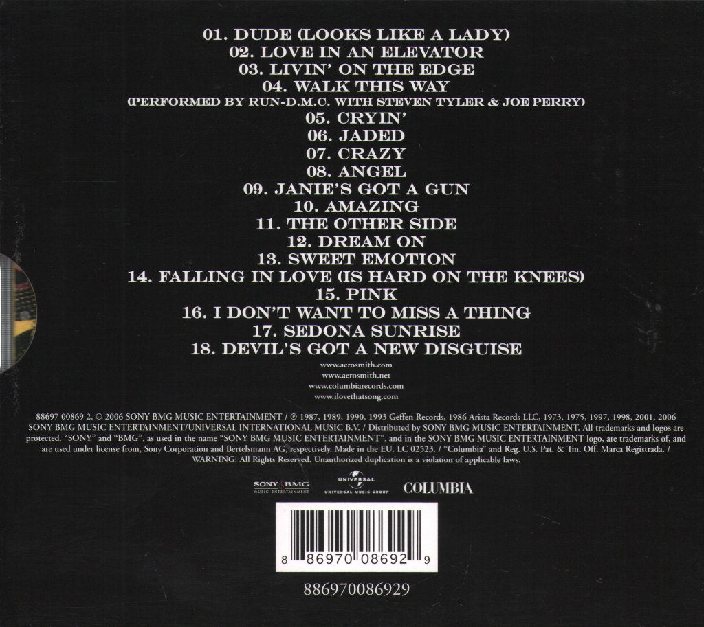 Aerosmith - Very Best Of - Cd