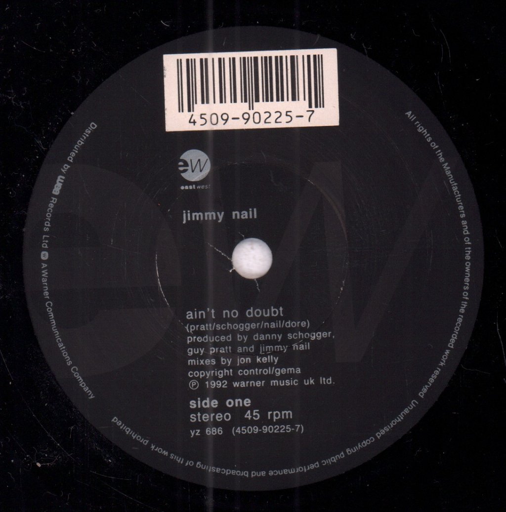 Jimmy Nail - Ain't No Doubt - 7 Inch