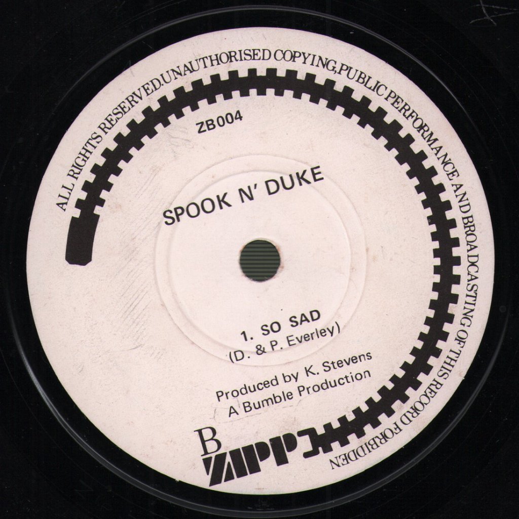 Spook N' Duke - Mention My Name - 7 Inch