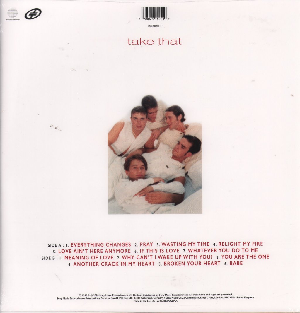 Take That - Everything Changes - Lp