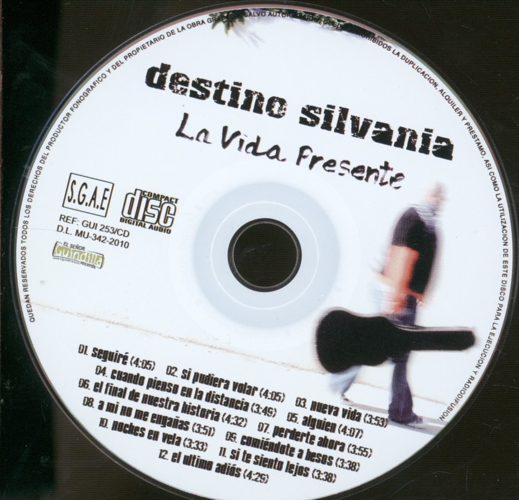 Destino Silvania - La Vida Presente - Cd