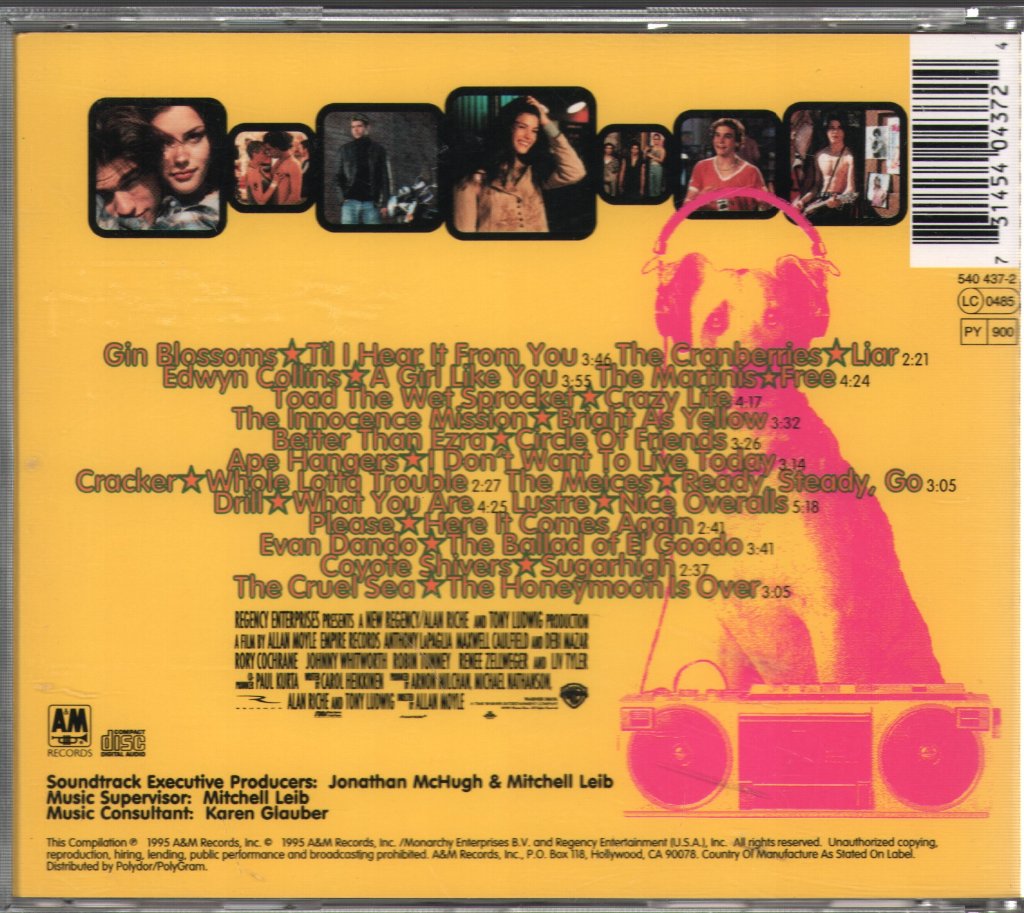 Empire Records - Soundtrack - Cd