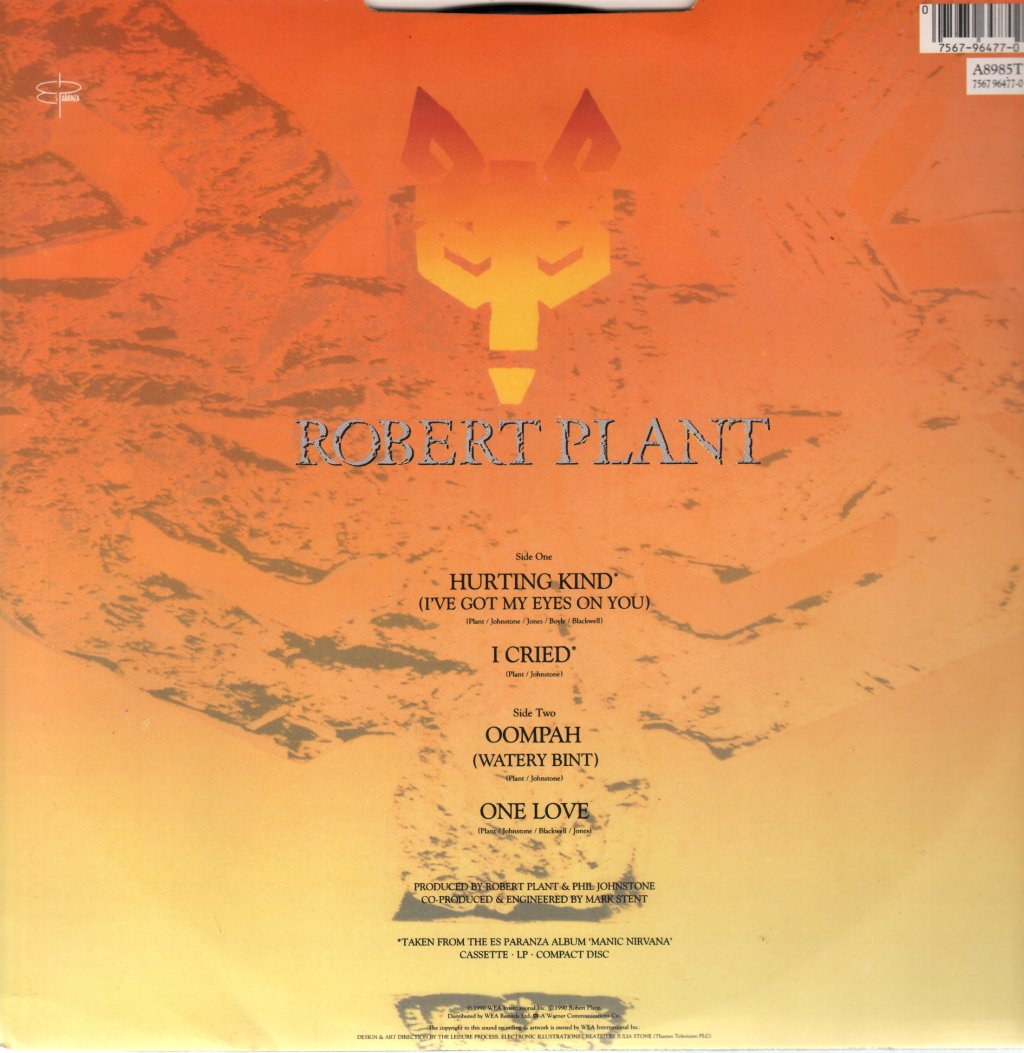 Robert Plant - Hurting Kind - 12 Inch