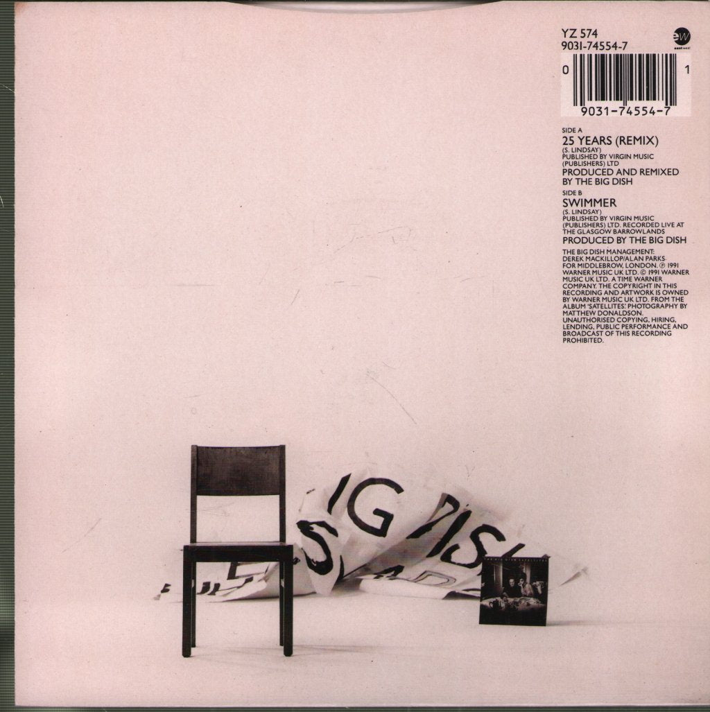 Big Dish - 25 Years - 7 Inch