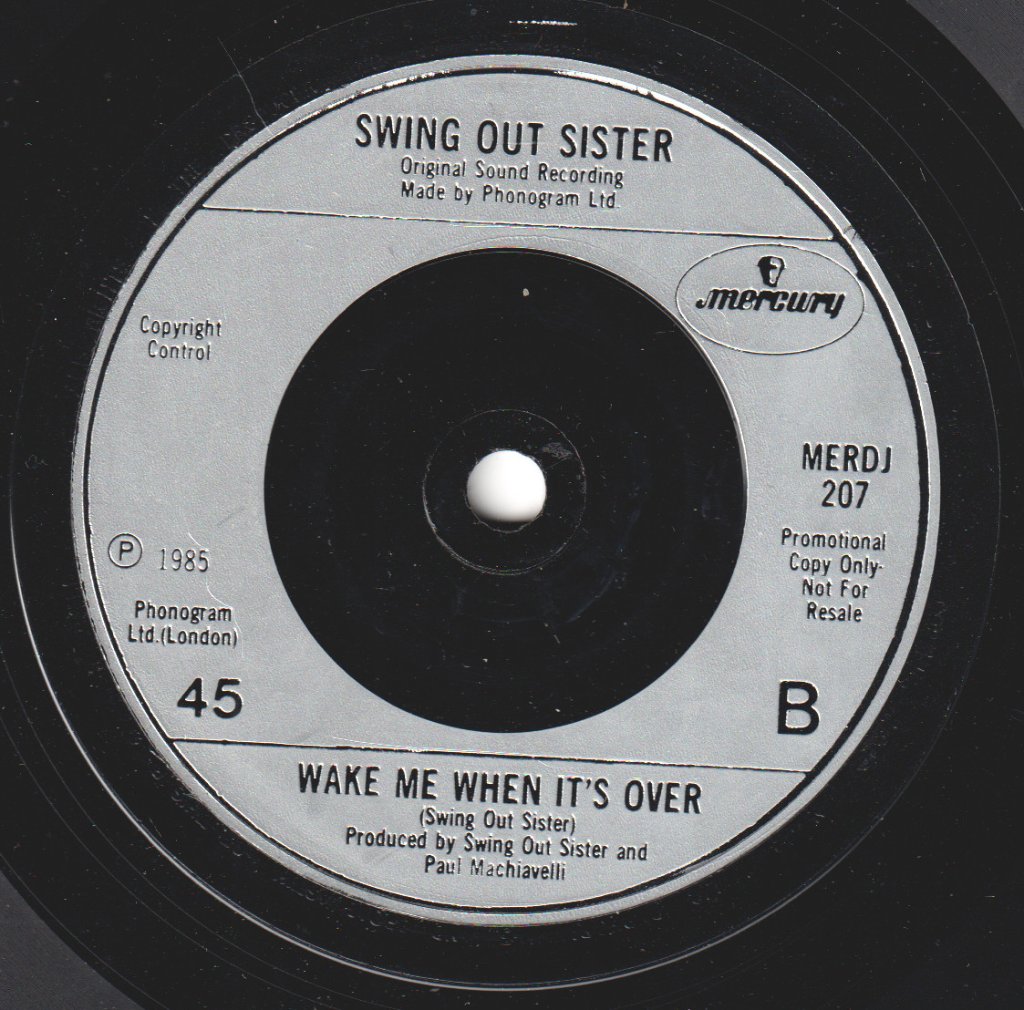 Swing Out Sister - Blue Mood - 7 Inch