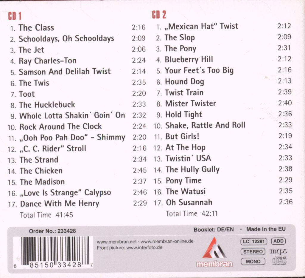 Chubby Checker - King Of Twist - Double Cd