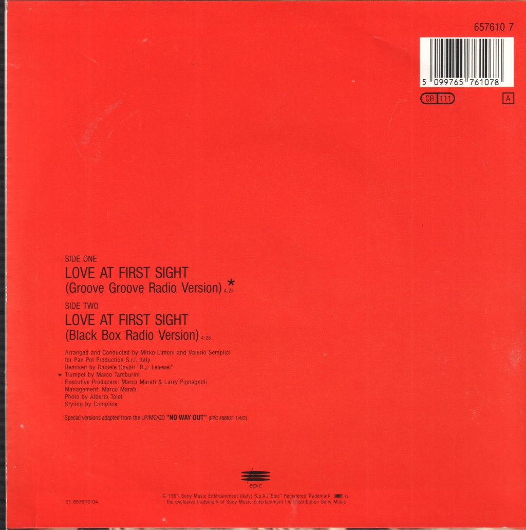Spagna - Love At First Sight - 7 Inch