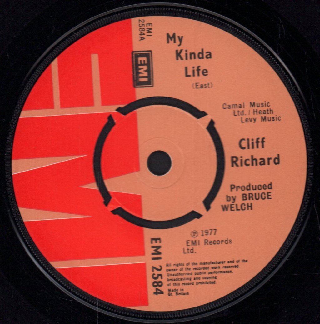 Cliff Richard - My Kinda Life - 7 Inch