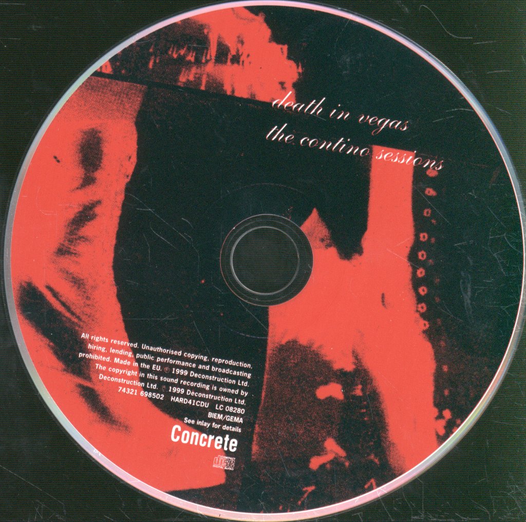 Death In Vegas - Contino Sessions - Cd