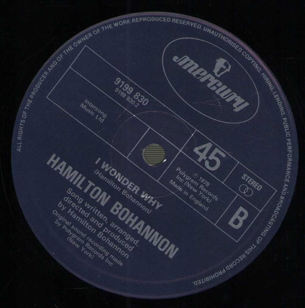 Hamilton Bohannon - Let's Start The Dance - 12 Inch
