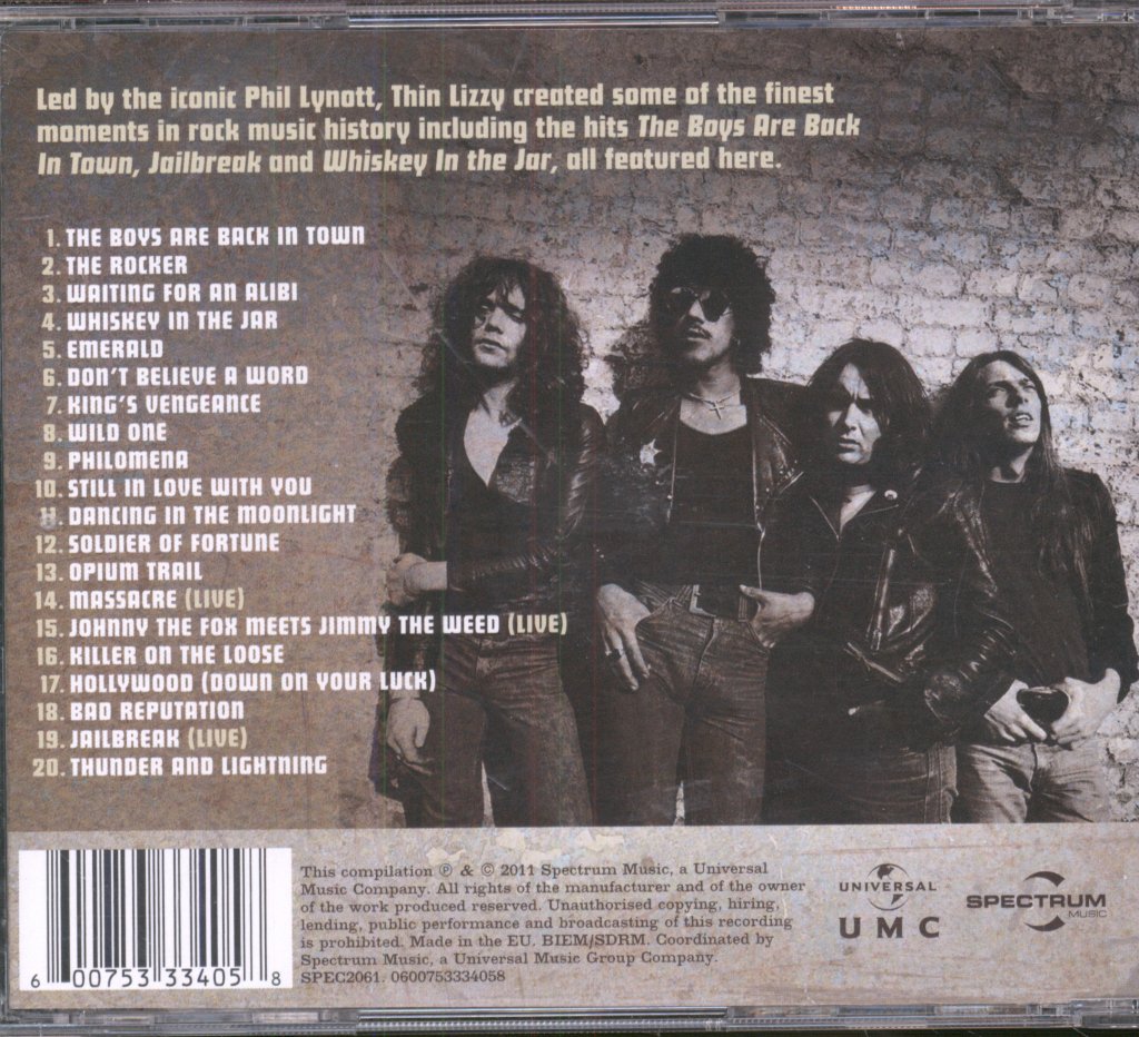 Thin Lizzy - Waiting For An Alibi - The Collection - Cd