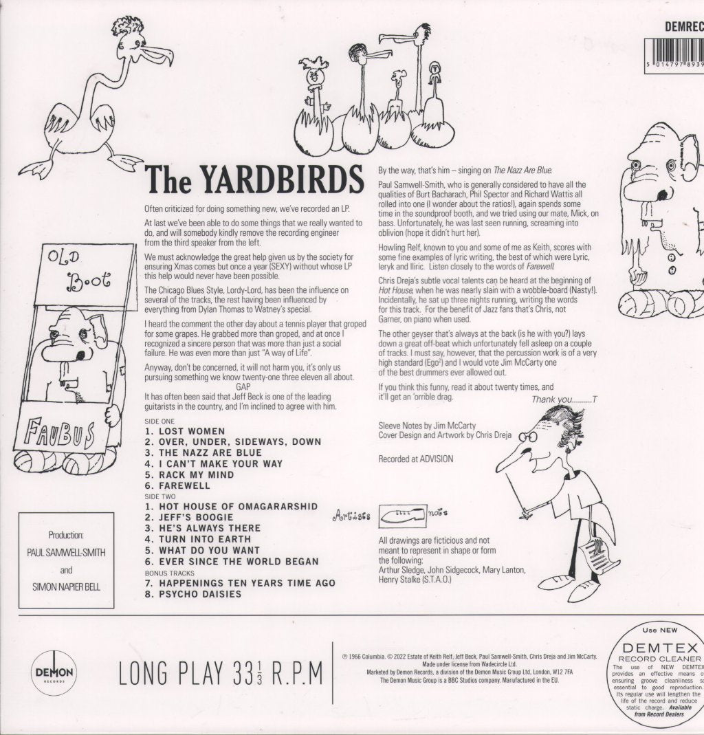 Yardbirds - Roger The Engineer - Lp