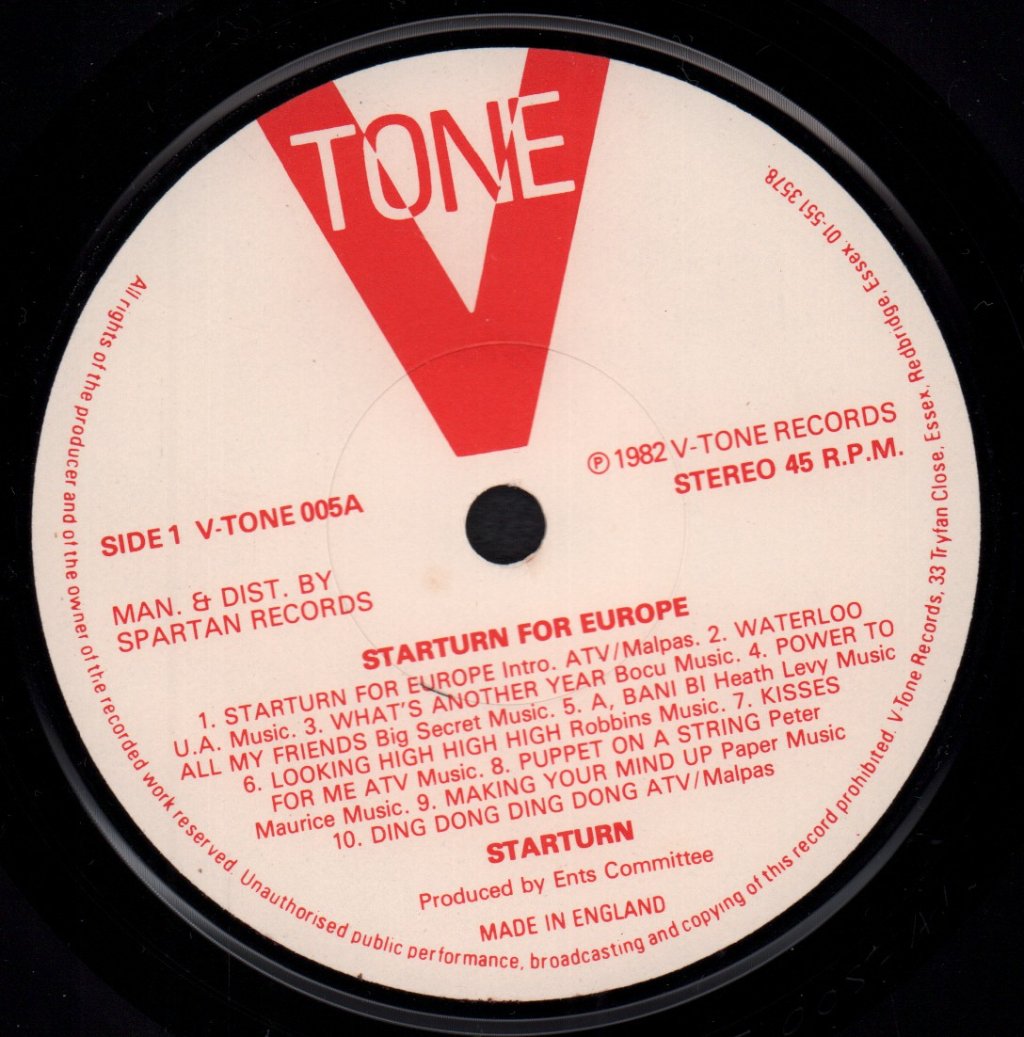 Starturn - For Europe - 7 Inch