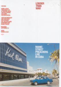 Manic Street Preachers - Live In Cuba - Card