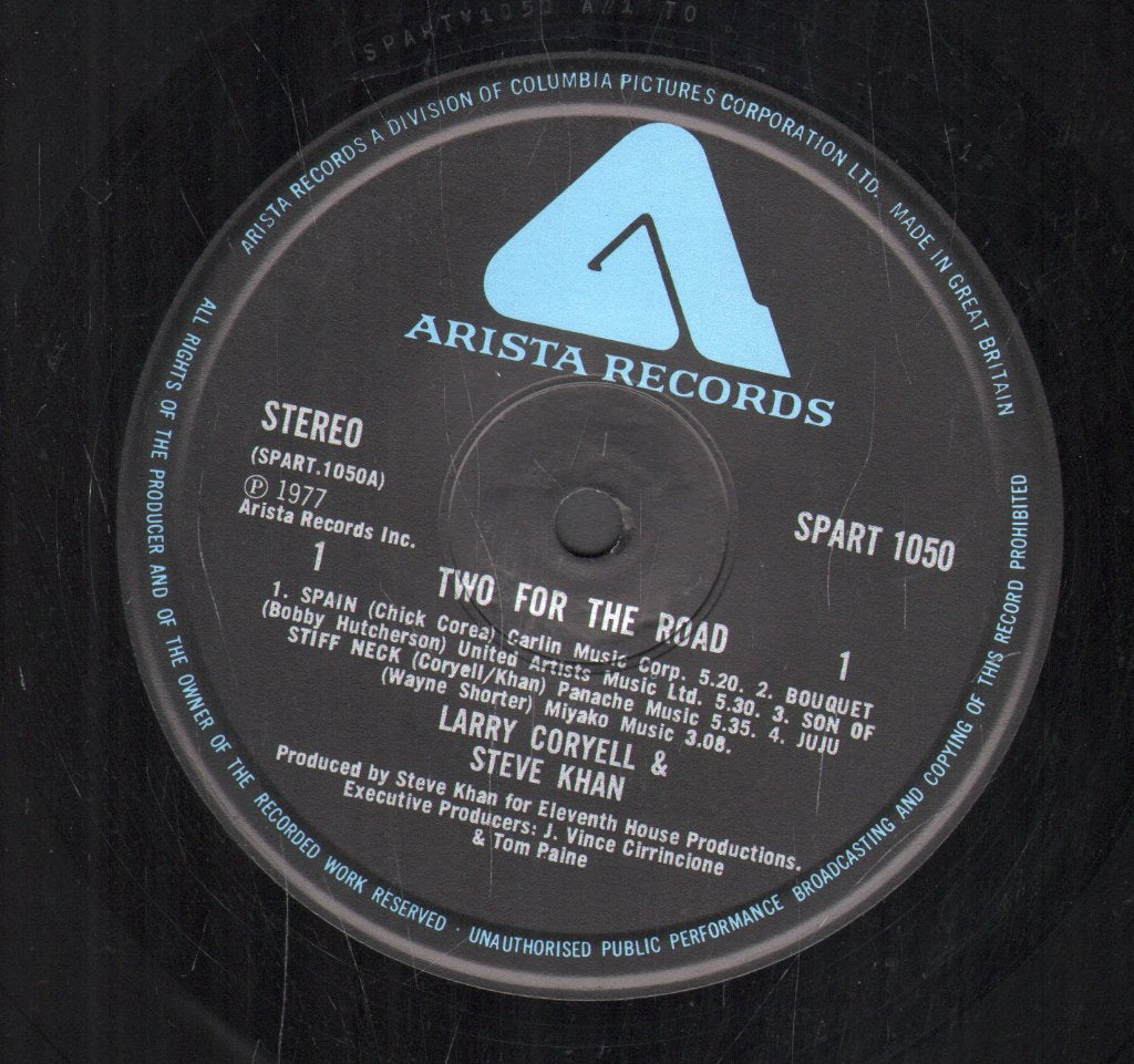 Coryell Khan - Two For The Road - Lp