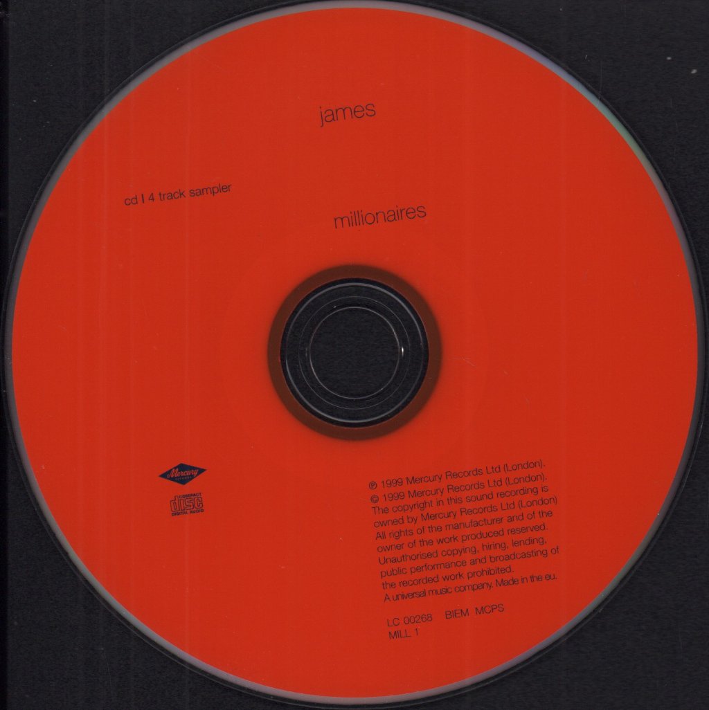 James - Millionaires - Cd